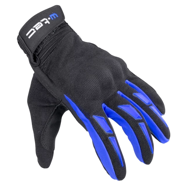 Moto Gloves W-TEC Hirshla GS-9044 - XS - Blue-Black