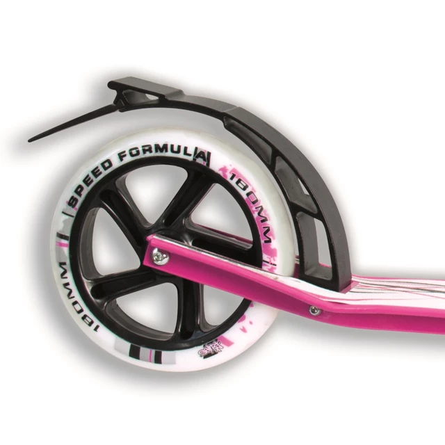 Skládací koloběžka Authentic NoRules 180 bílo-růžová