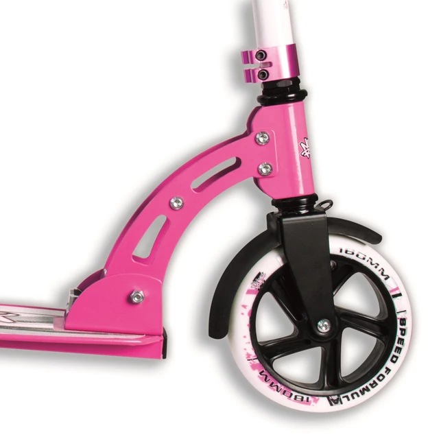 Skládací koloběžka Authentic NoRules 180 bílo-růžová