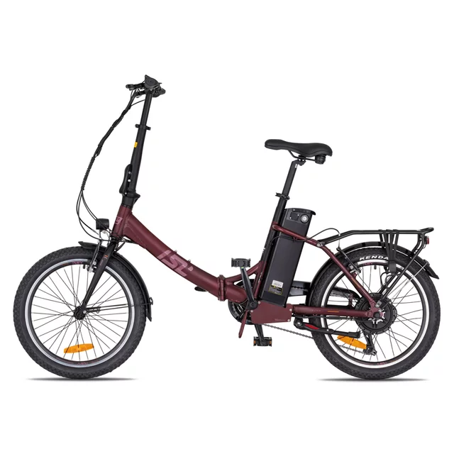 Skládací elektrokolo inSPORTline ISL Felior 468 Wh 20" - model 2026 - Velour Red
