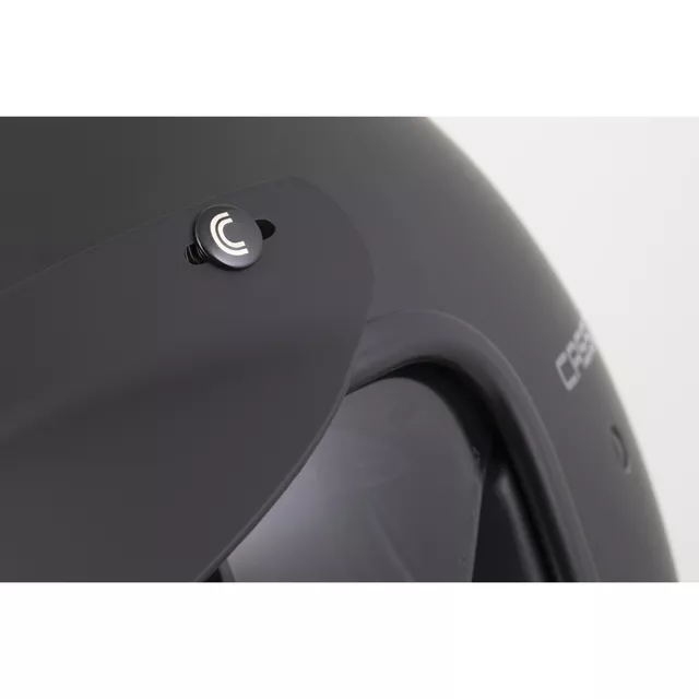 Moto přilba Cassida Oxygen Solid 2.0 černá matná/tmavě šedá