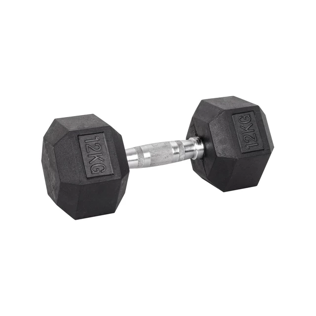 Šesťhranné činky inSPORTline Hexsteel 3-40 kg