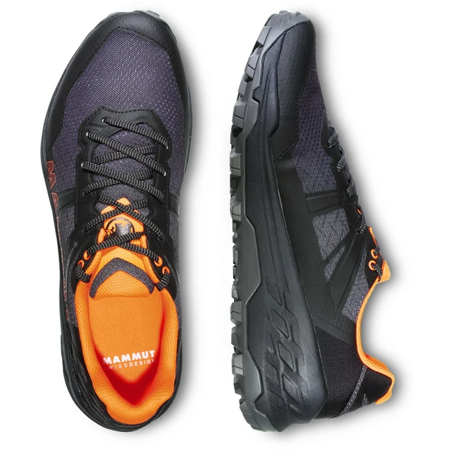 Pánské trekové boty MAMMUT Sertig II Low GTX® Men - Black-Orange