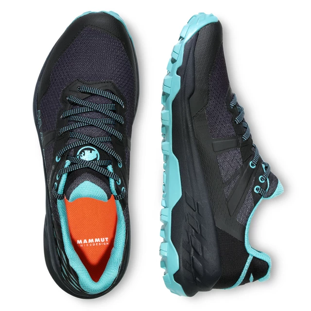 Dámske trekingové topánky Mammut Sertig II Low GTX® Women - black-dark frosty