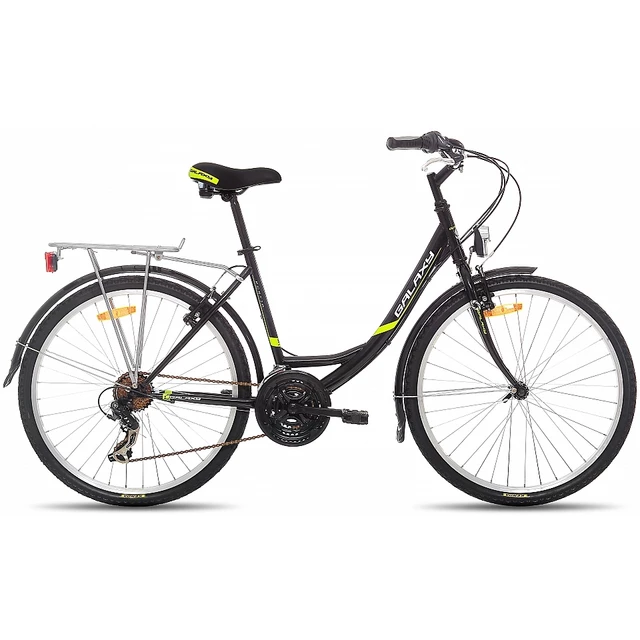 Mestský bicykel Galaxy Portia 26" - model 2015 - čierna - čierna