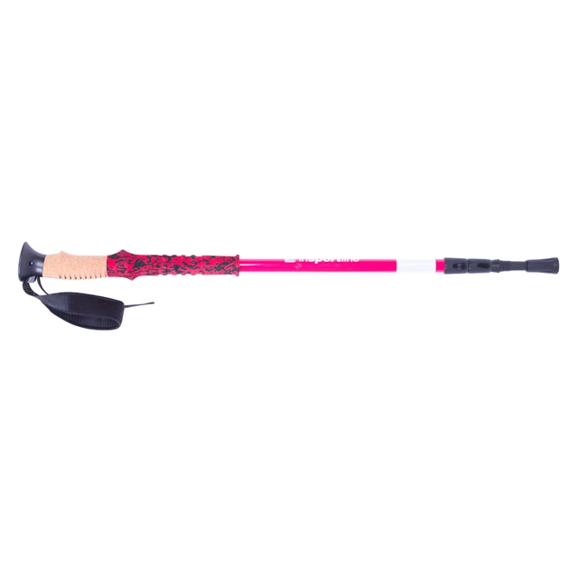 Trekking Poles inSPORTline Altiplano Corcho 100 Pair Red