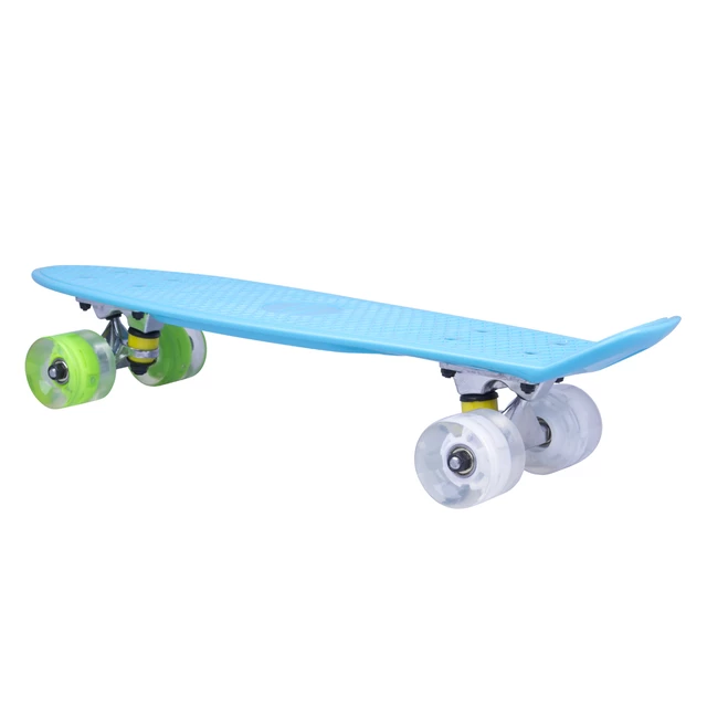 Das Pennyboard WORKER Sturgy 22" mit den leuchtenden Rädern