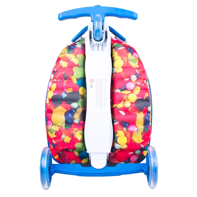 Dětská koloběžka s kufříkem WORKER Lagy - Candy