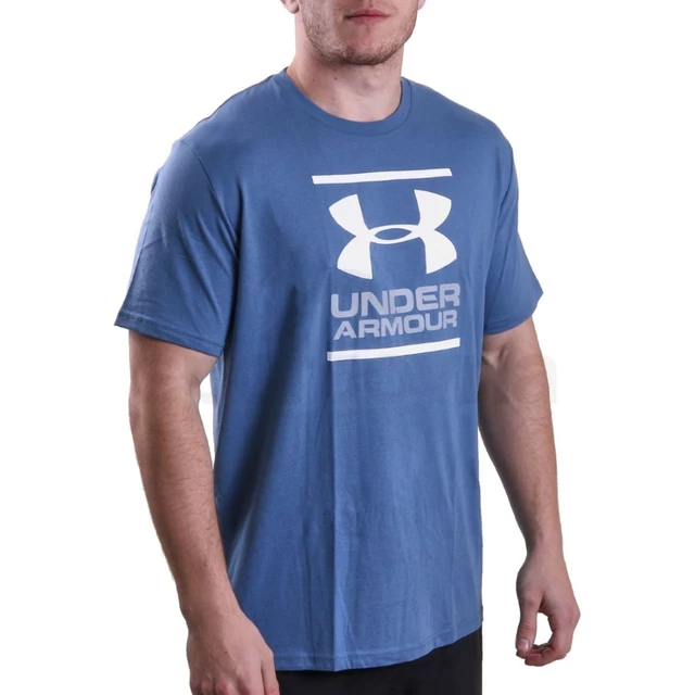 Men’s T-Shirt Under Armour GL Foundation SS T - Tech Blue - Thunder