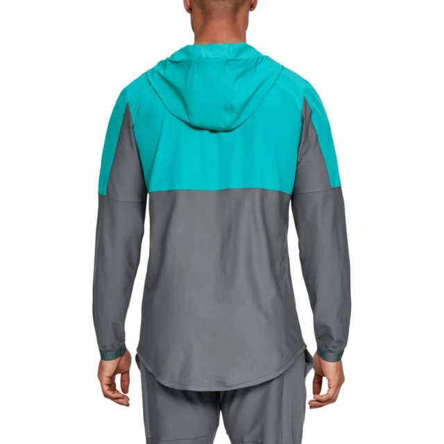 Pánská bunda Under Armour Vanish Hybrid Jacket - Teal Rush