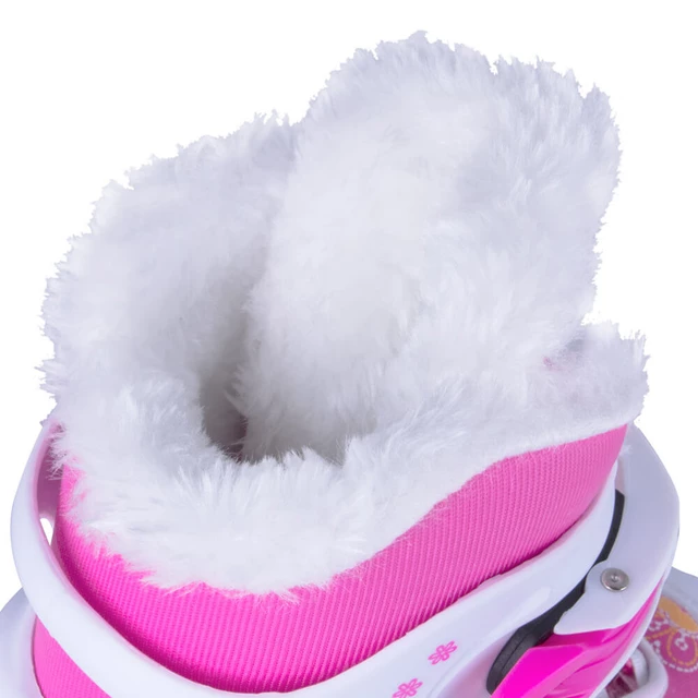 Children’s Ice Skates WORKER Izabely Pro – with Fur - M 34-37