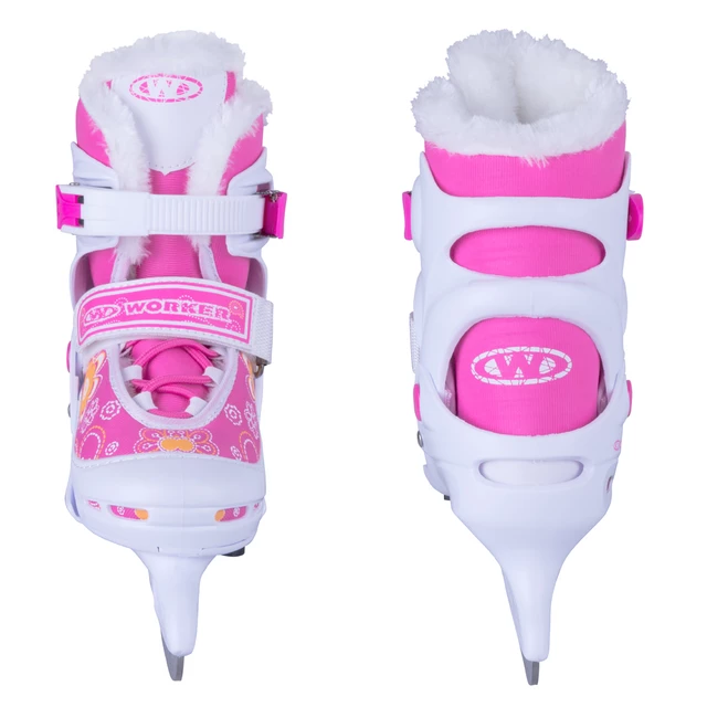 Children’s Ice Skates WORKER Izabely Pro – with Fur - XS (25-29)