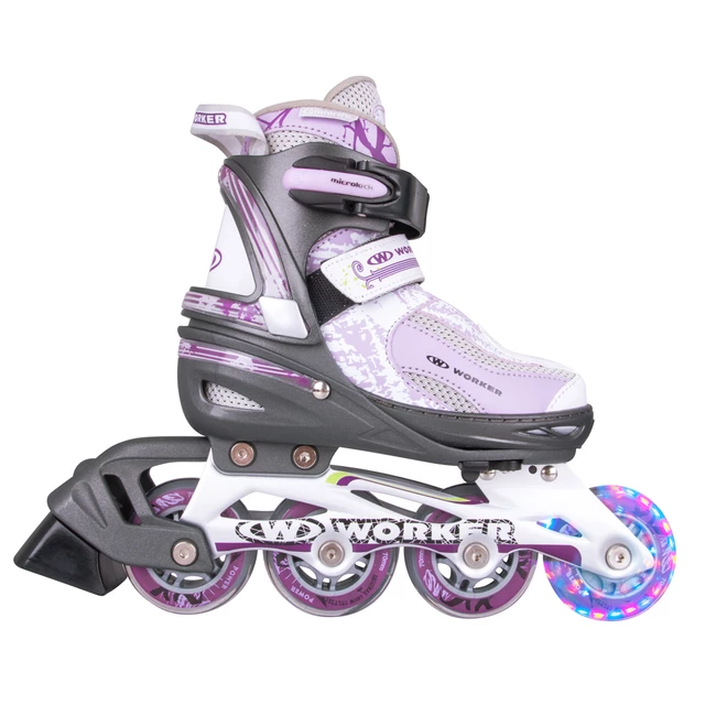 Rollerblades WORKER Perleta LED - with Light-Up Wheels - S(31-34)