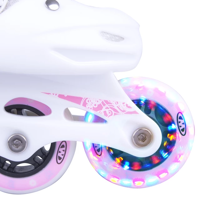 Children’s Rollerblades WORKER Diane LED – with Light-Up Wheels - S(31-34)