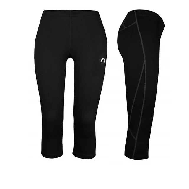 Dámske 3/4 kompresné nohavice Newline Base Dry N Comfort Knee Tights