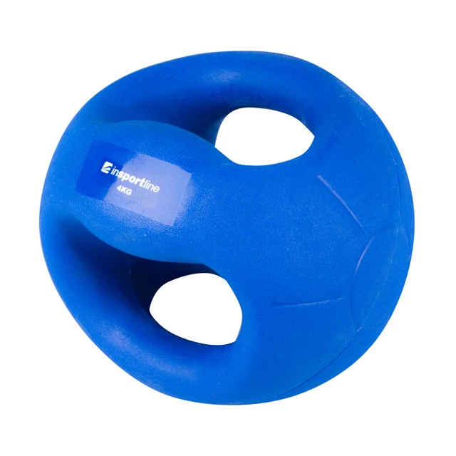 Medicine Ball with Grips inSPORTline Grab Me 4 kg