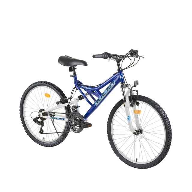 Juniorfahrrad Reactor Freak 24" - weiß - blau