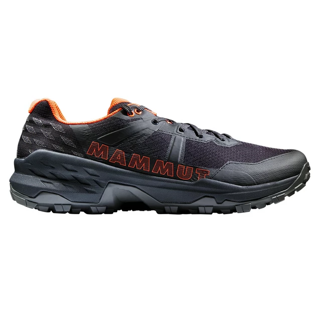 Męskie buty trekkingowe MAMMUT Sertig II Low GTX® Men - Czarno-pomarańczowy - Czarno-pomarańczowy