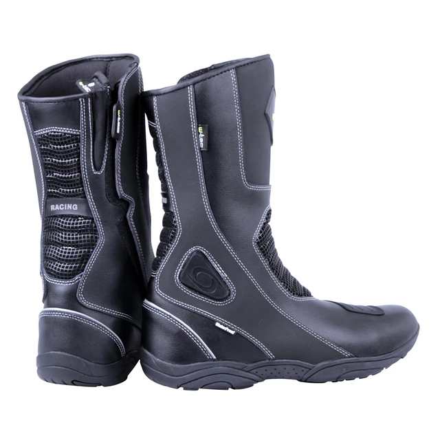 W-TEC NF-6050 Leder-Motorradstiefel