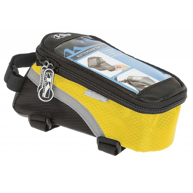 Frame Bag M-Wave Rotterdam L - Red - Yellow
