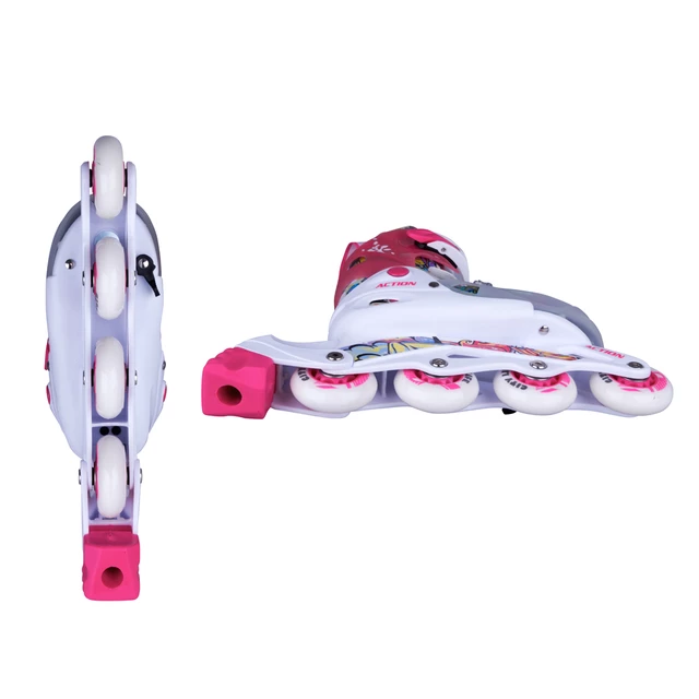 Adjustable Children’s Rollerblades with Light-Up Wheels Action Doly