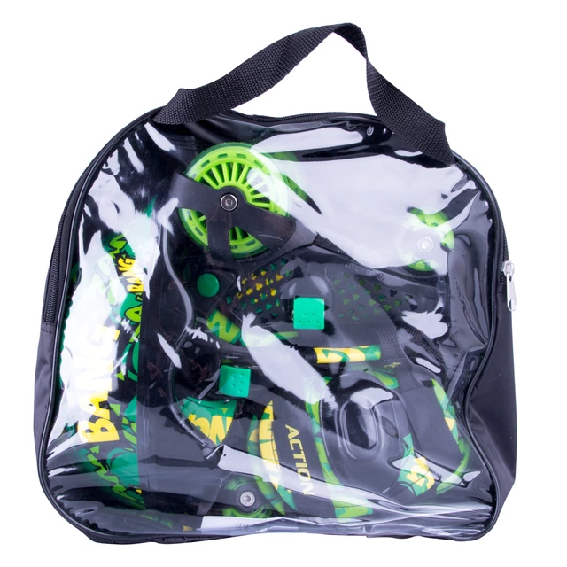 Children’s Roller Skating Set Action Darly Boy - Green-Black