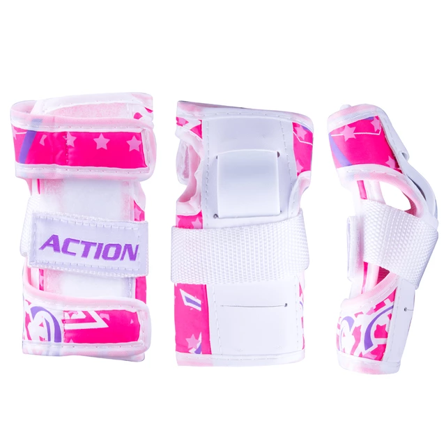 Children’s Roller Skating Set Action Darly Girl - Violet-White