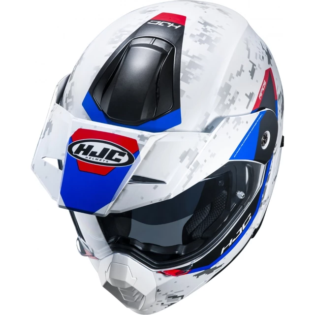 Flip-Up Motorcycle Helmet HJC C80 Bult MC21SF - XXL (63-64)