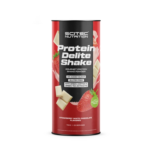 Scitec Protein Delite Shake 700g eper-fehércsoki