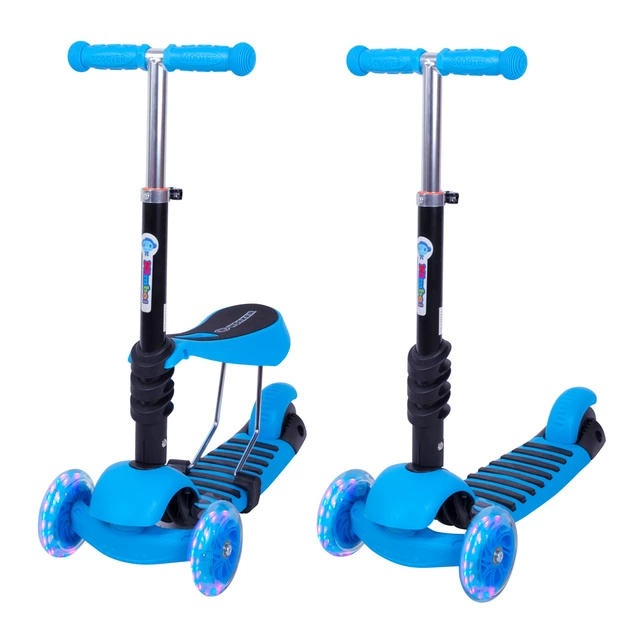 3-in-1 Scooter WORKER Nimbo - Blue