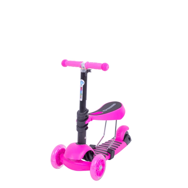 3-in-1 Scooter WORKER Nimbo - Pink