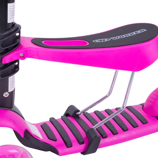 3-in-1 Scooter WORKER Nimbo - Pink