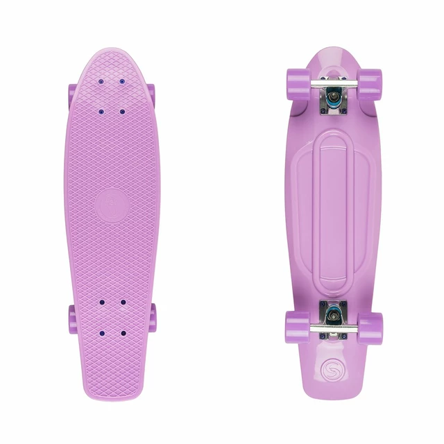 Penny Board Big Fish 27" - Grey/Silver/Summer Purple - Summer Purple/Silver