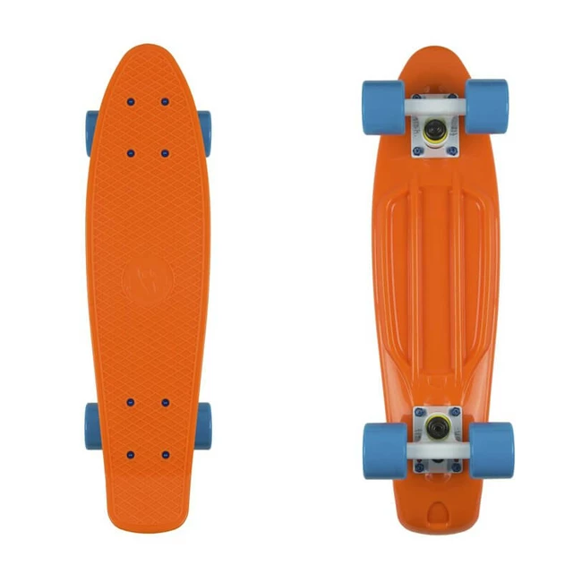 Penny Board Fish Classic 22” - Green/Orange - Orange/White/Blue