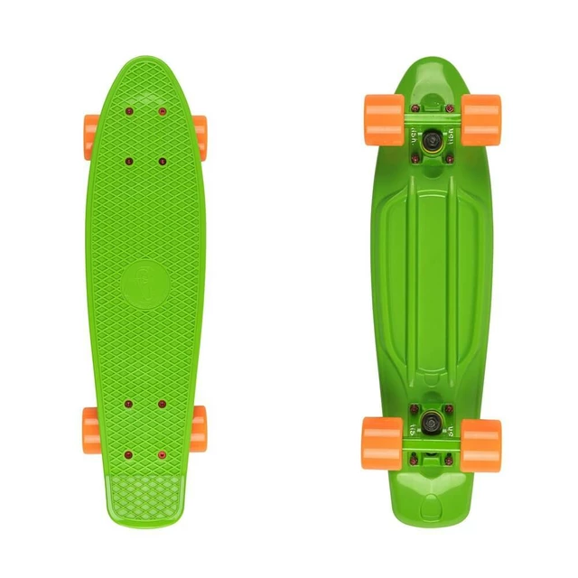 Penny Board Fish Classic 22” - Green/Orange - Green/Orange