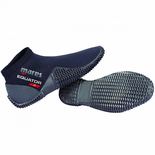 Neoprenové boty Mares Equator 2 mm nízké - černá - černá