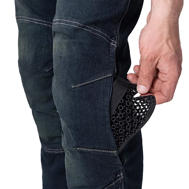 Moto jeansy W-TEC Pawted s nepromokavou membránou