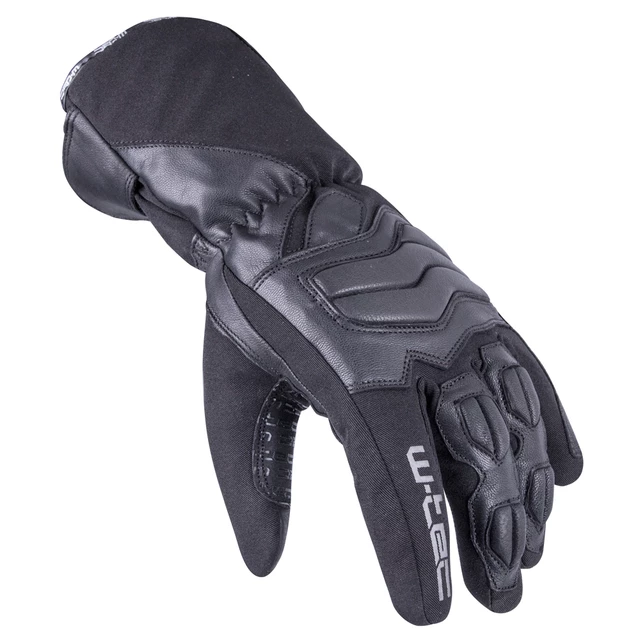 Men's Moto Gloves W-TEC Djarin GID-16026 - Black - Black