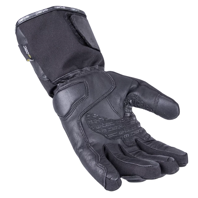 Męskie rękawice motocyklowe W-TEC Djarin GID-16026 - Czarny
