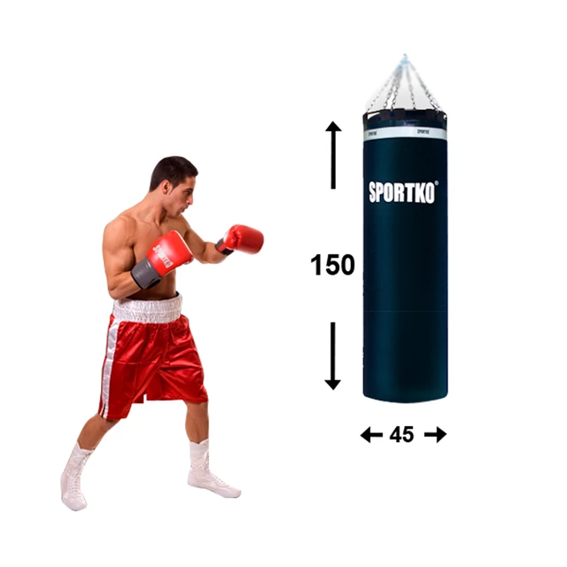 Punching Bag SportKO MP02 45x150cm - Black