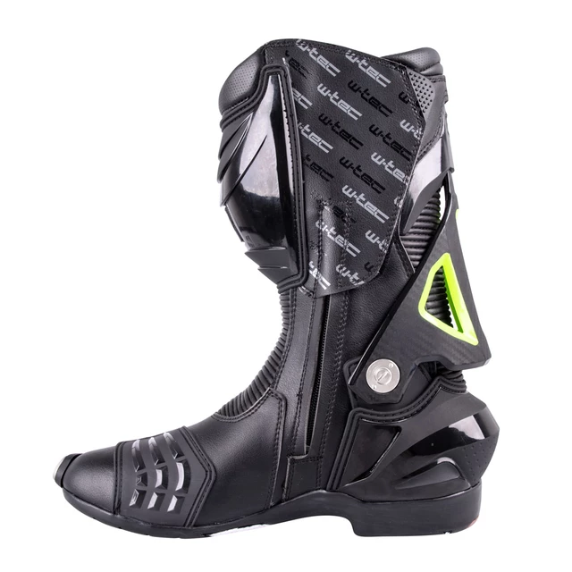 W-TEC Hernot W-3015 Leder-Motorradstiefel