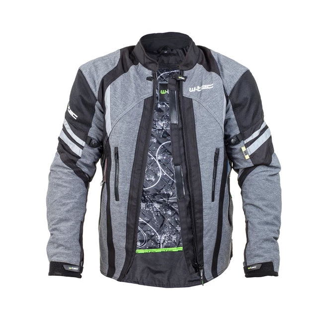 Men's Moto Jacket W-TEC Briesau - Blue-Black