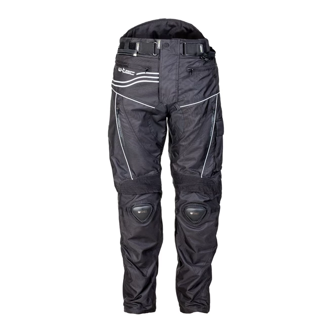 Men's Moto Pants W-TEC Kubitin - Black - Black