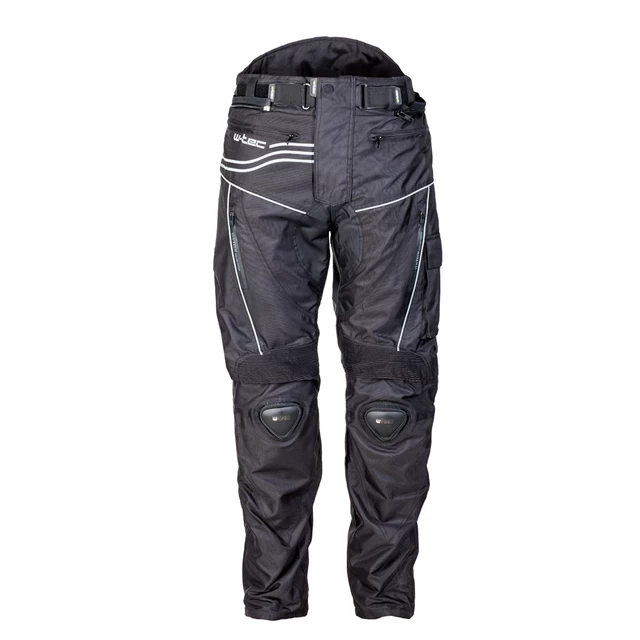 Pánské moto kalhoty W-TEC Kubitin - 4XL - černá