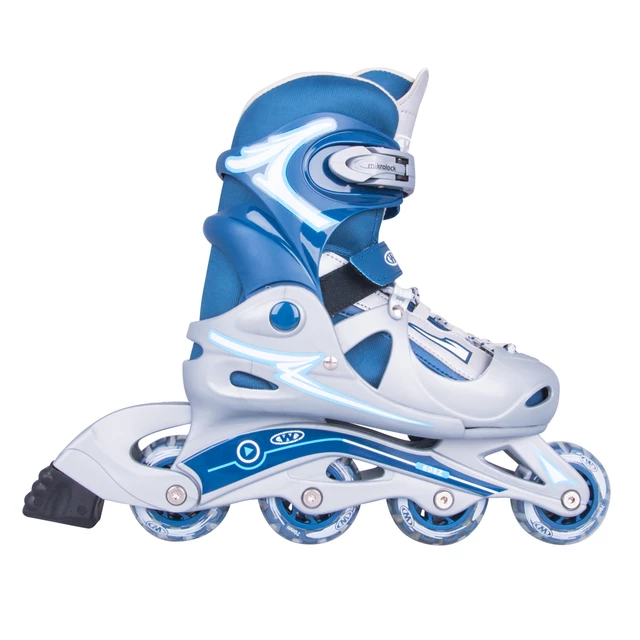 Adjustable Rollerblades WORKER Juny Boy - S 30-33 - Blue