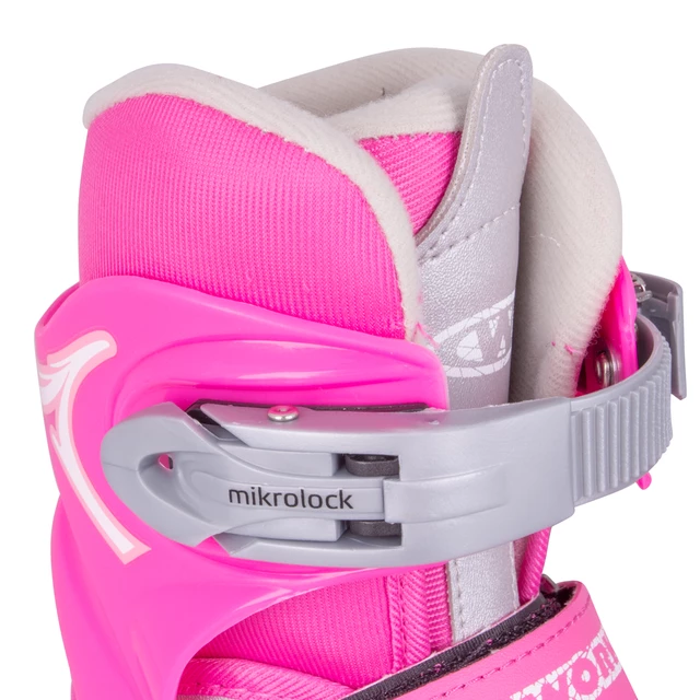 Adjustable Rollerblades WORKER Juny Girl - Pink