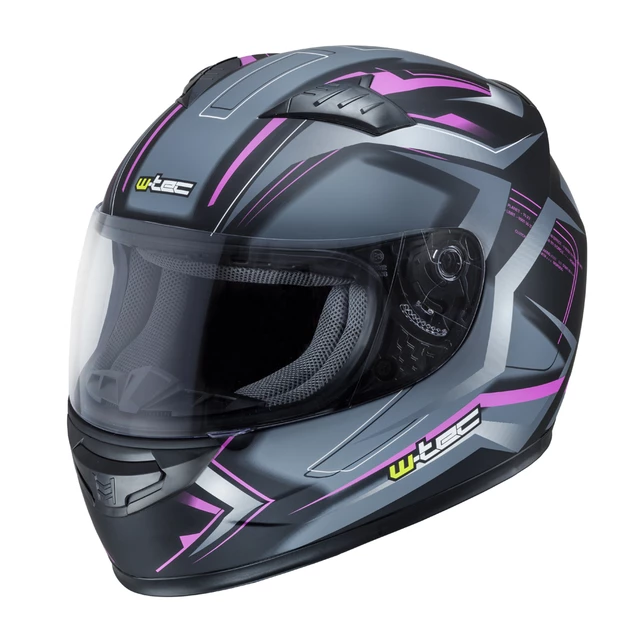 Integral Helmet W-TEC FS-805V Future Magenta - L(59-60) - Black-Violet