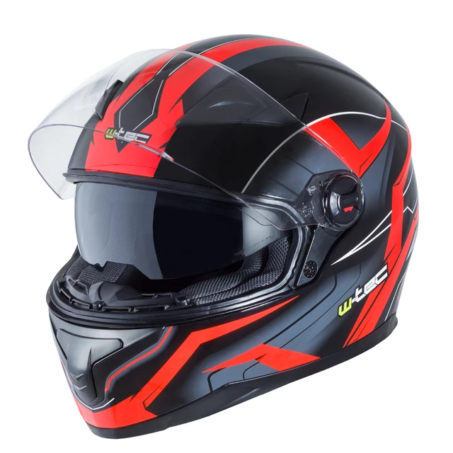 Kask motocyklowy z blendą W-TEC FS-811BO Fire Orange