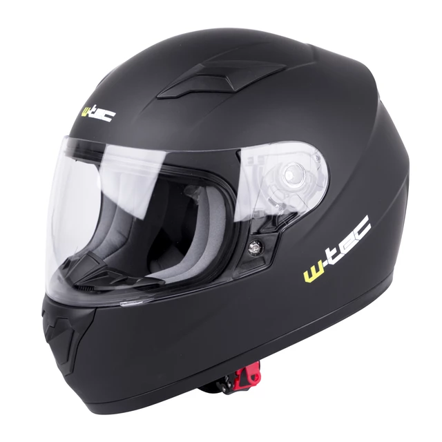 Детска мото каска W-TEC FS-815 - матирано черно - матирано черно