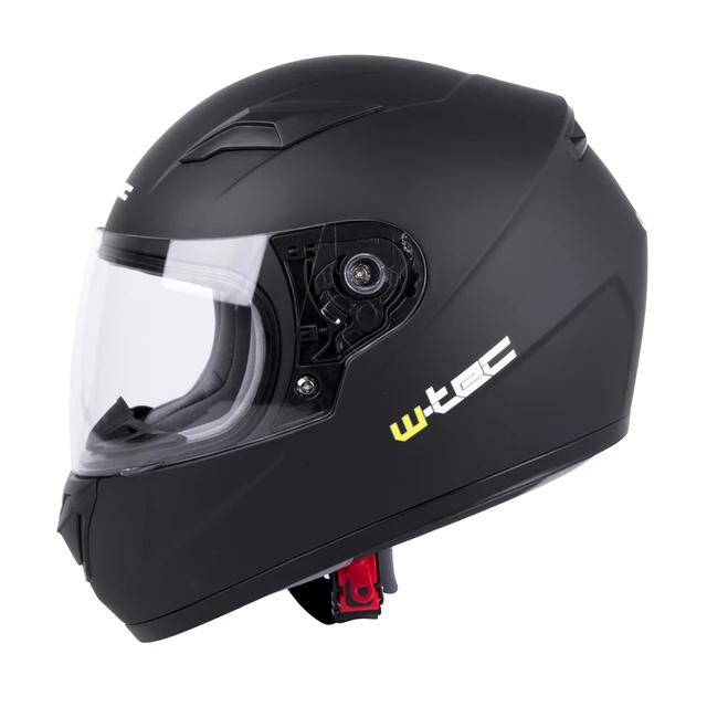 Детска мото каска W-TEC FS-815 - матирано черно